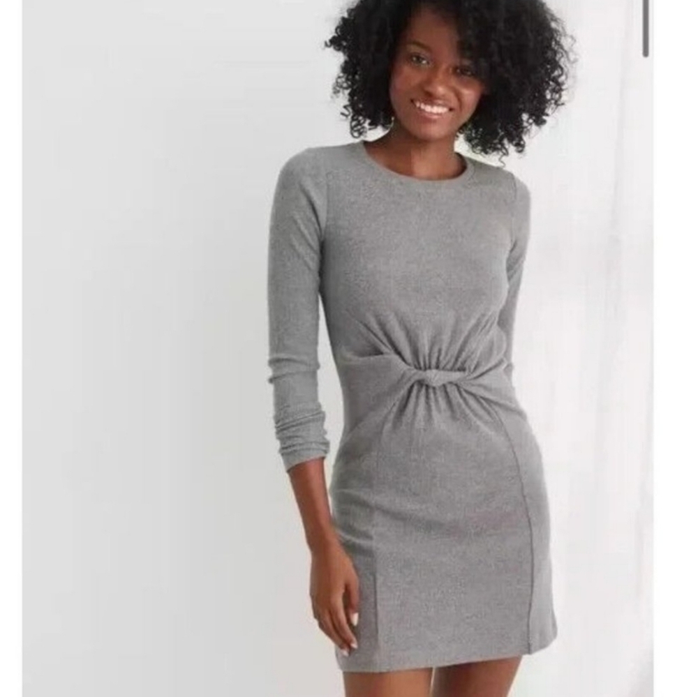 Aeri NWOT Ribbed Dress Long Sleeve Size XL